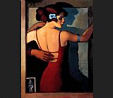 Mirror Paintings - Mirror Dance by Bill Brauer